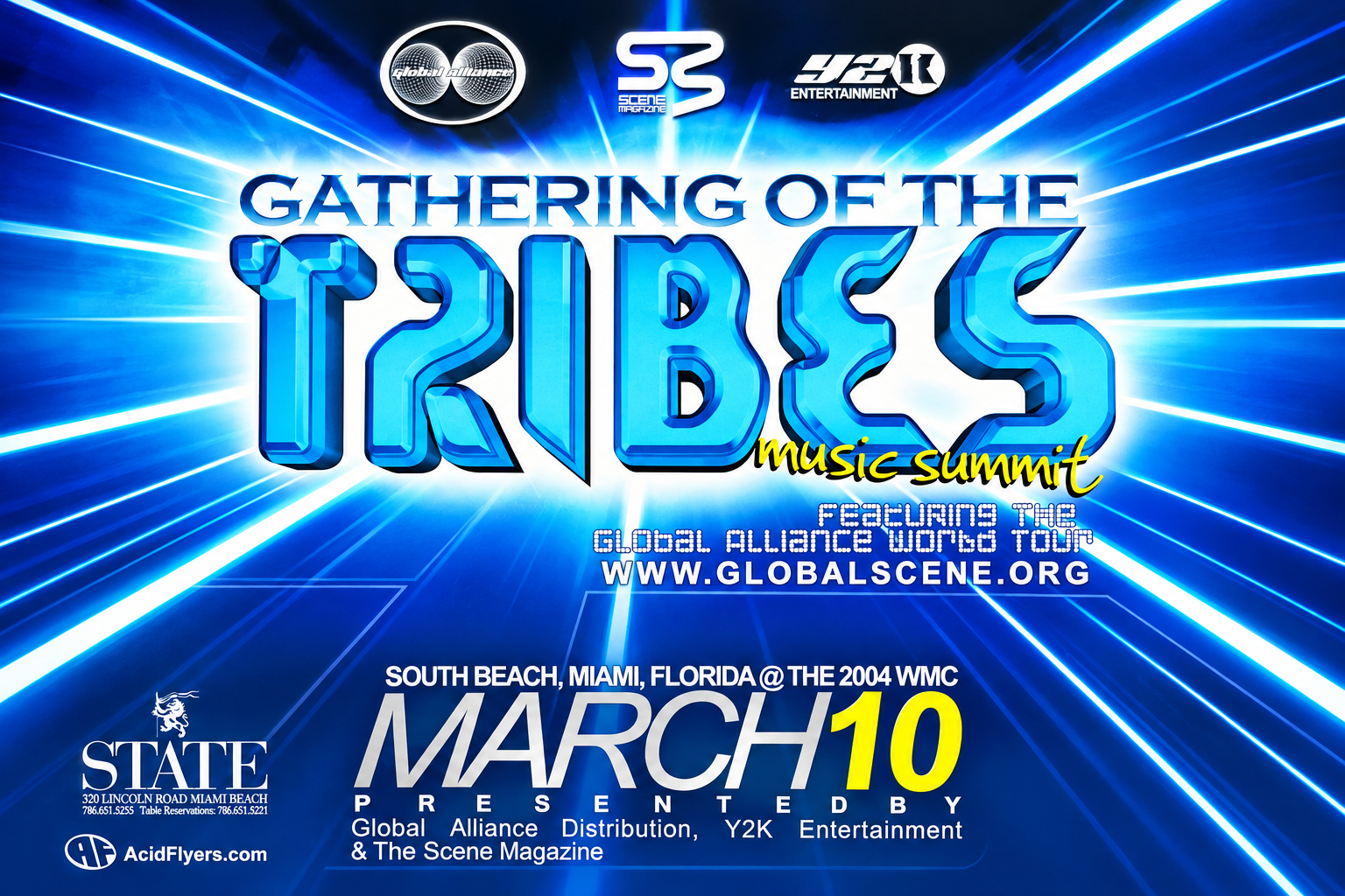 Gathering of the Tribes: Club State (Day 4) Winter Music Conference 2004 — March 10, 2004 | Uforia Entertainment & DJ Debonair